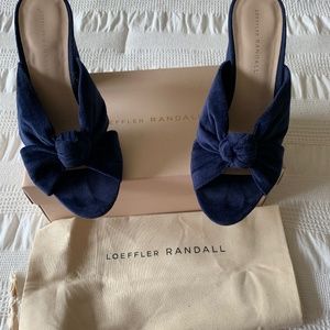 Loeffler Randall Suede Slides